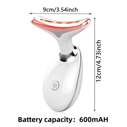 EMS Red Light Therapy Face & Neck Lifting Massager – Wrinkle Reduction & Skin Tightening